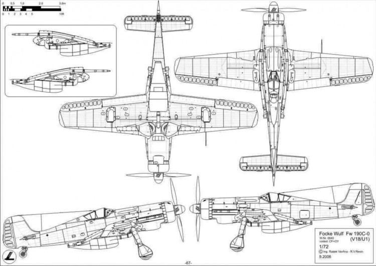 Focke-Wulf Ta 153 RV Aircraft Publications Focke Wulf Fw190 to Ta153 172