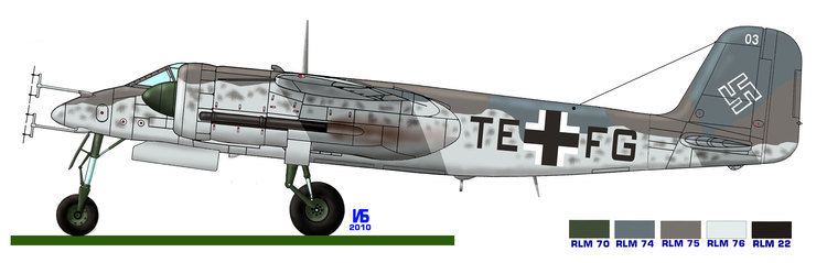 Focke-Wulf Ta 154 WINGS PALETTE FockeWulf Ta154 Moskito Germany Nazi