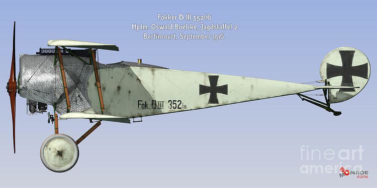 Fokker D.III Fokker Diii Boelcke Digital Art by Bo Monroe