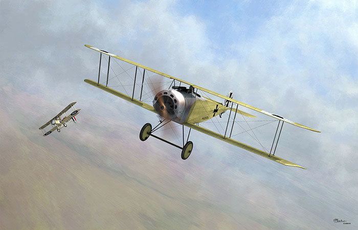 Fokker D.III Fokker DIII by Jerry Boucher Artwork No Scale