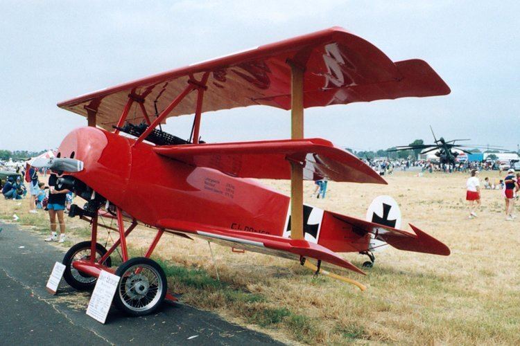 Fokker Dr.I Fokker DrI Dreidecker German World War I triplane fighter