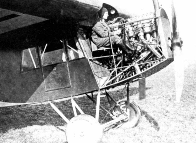 Fokker F.III Fokker F3 Anthony in cockpitjpg