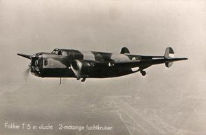 Fokker T.V Fokker TV bomber T5 War over Holland May 1940 the Dutch