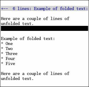 Folding editor
