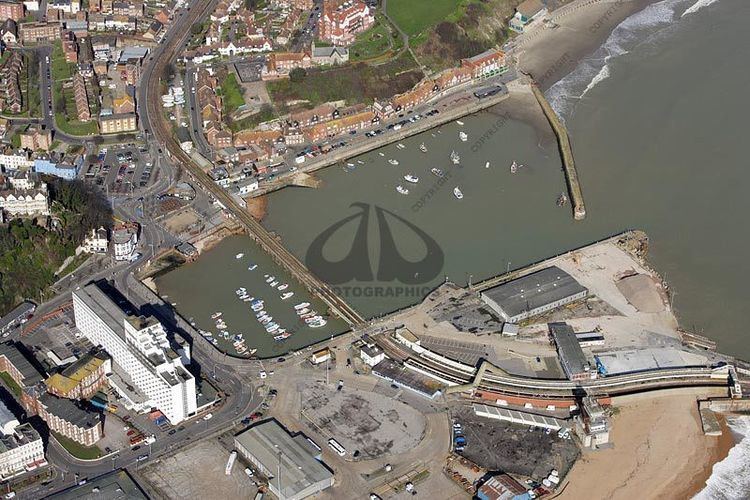 Folkestone Harbour Aerial Photographs of Folkestone Kent