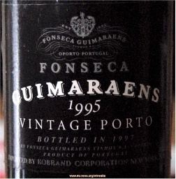 Fonseca Guimaraens 1995 Fonseca Porto Guimaraens Vintage Portugal Douro Porto