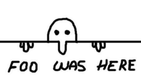 Foo was here