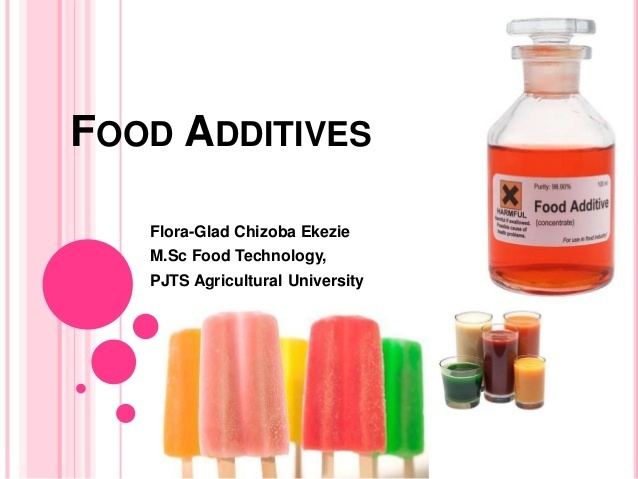 Food additive Food Additives