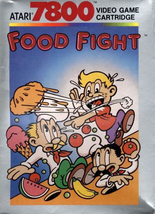 Food Fight (video game) Game review Atari Food Fight for Atari 7800 Fun amp creative dash