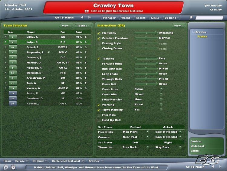 Football Manager 2006 Football Manager 2006 PCMac Sports Interactive
