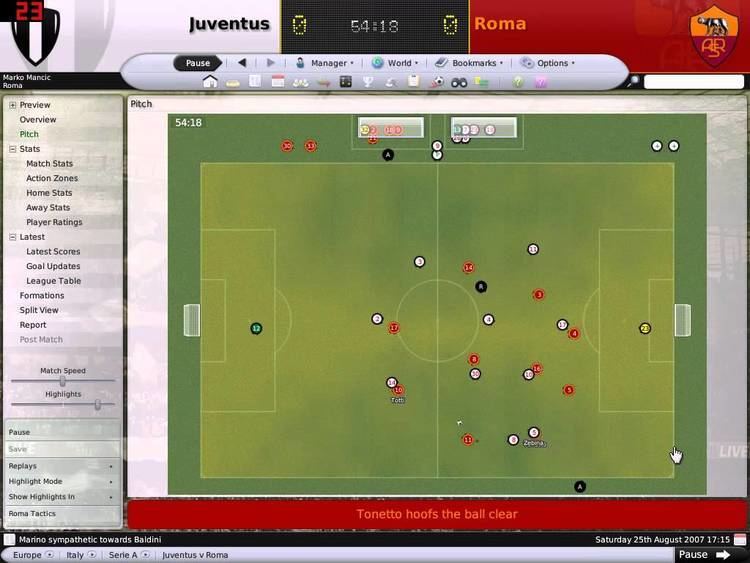 Football Manager 2008 The Best Tactic For Football Manager 2008 YouTube