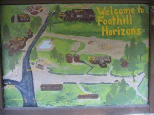 Foothill Horizons Outdoor School Location