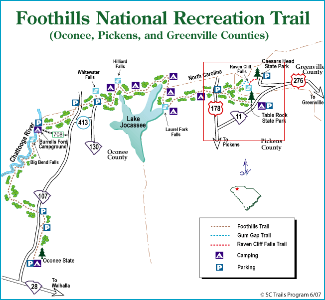 Foothills Trail Running The Carolinas Foothills Trail 77 Mile Attempt Recap
