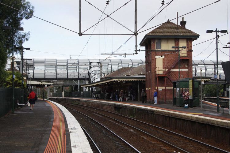Footscray railway station