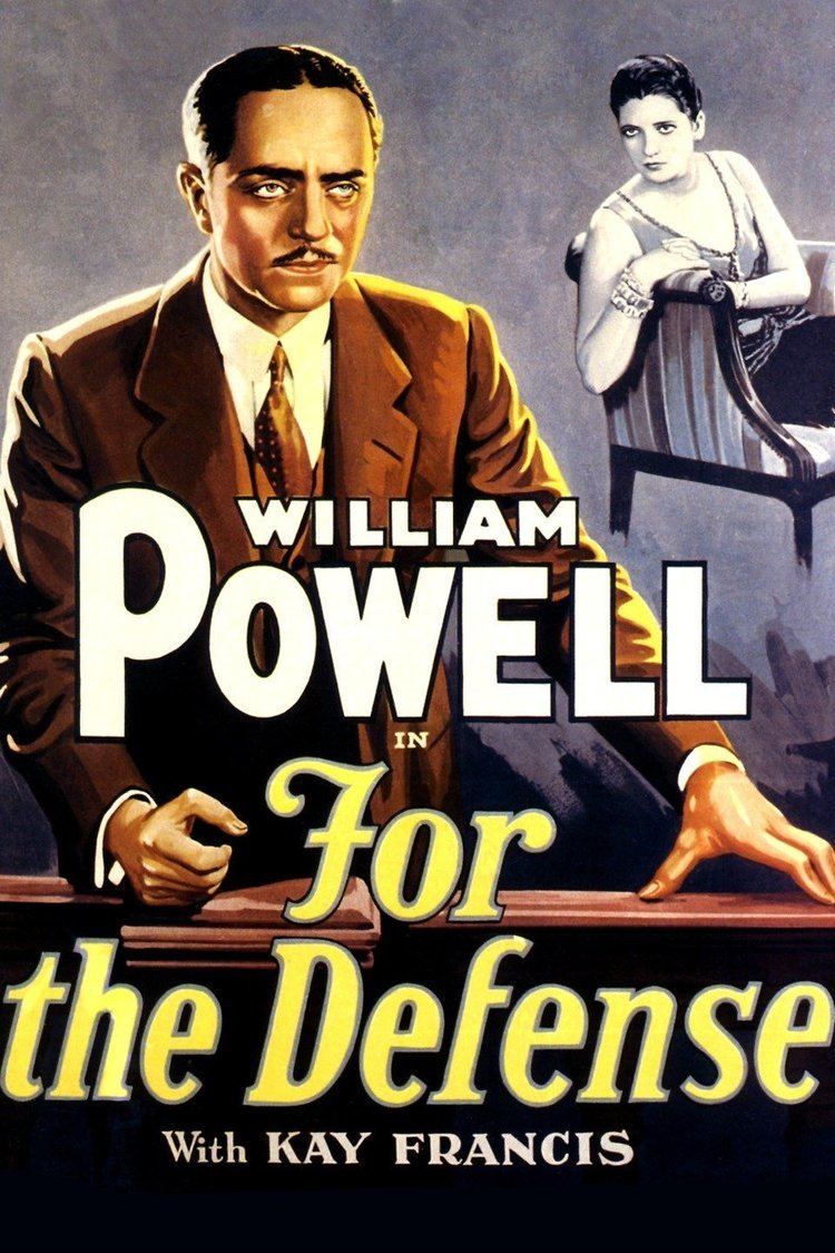 For the Defense (1930 film) wwwgstaticcomtvthumbmovieposters93310p93310