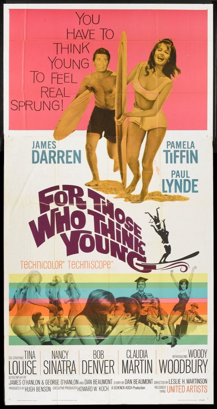 For Those Who Think Young (film) For Those Who Think Young 1964 The Motion Pictures
