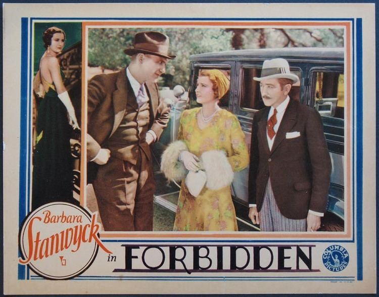 Forbidden (1932 film) Forbidden 1932