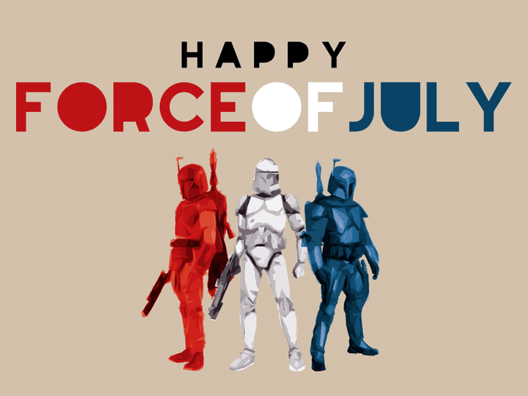 Force of July TieFighters Happy Force of July Created amp submitted by Travis