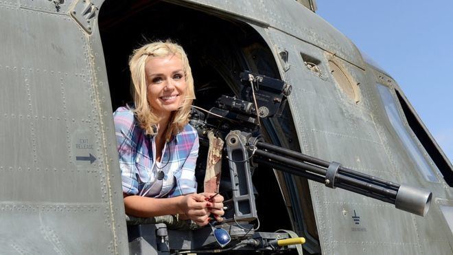 Forces sweetheart In pictures Forces39 sweetheart meets troops in Afghanistan BBC News