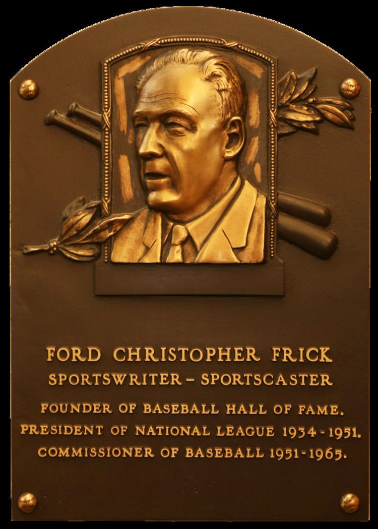 Ford Frick Frick Ford Baseball Hall of Fame