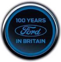 Ford of Britain wwwbsccoccagraphicsFordOfBritain100100yearlog