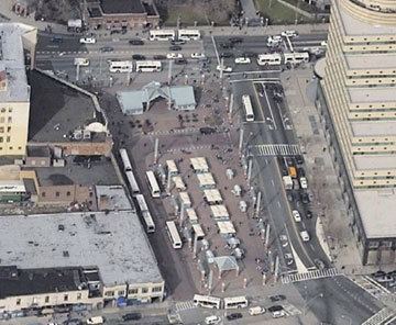 Fordham Plaza, Bronx City Begins to Reclaim Space for Pedestrians at Fordham Plaza