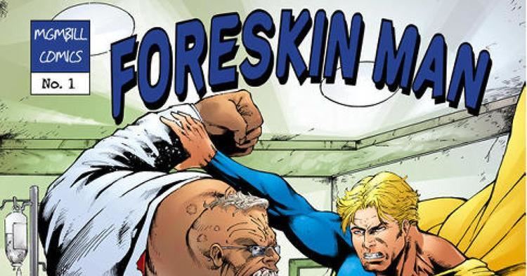 Foreskin Man Jewish groups in uproar over 39Foreskin Man39 comic book NY Daily News