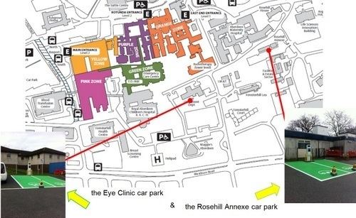 Foresterhill NHS Grampian Electric Vehicle Charging Points at Foresterhill