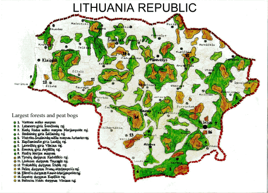 Forests in Lithuania GLOBAL FOREST FIRE ASSESSMENT 19902000 FRA WP 55