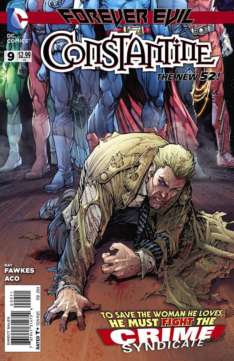 Forever Evil: Blight Constantine 9 Forever Evil Blight Issue