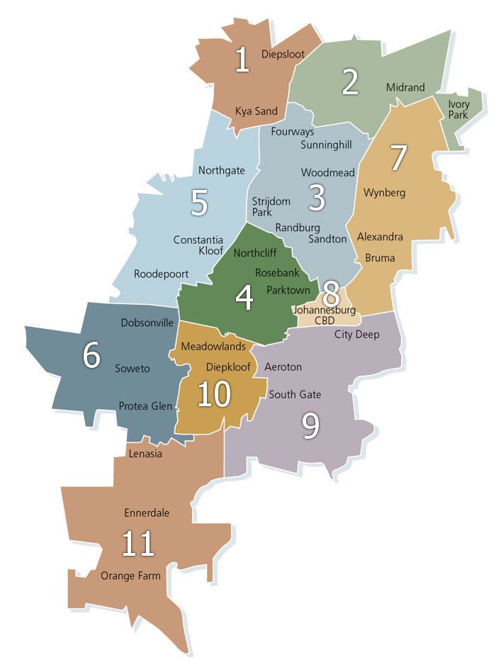 Former Region 1 (Johannesburg)