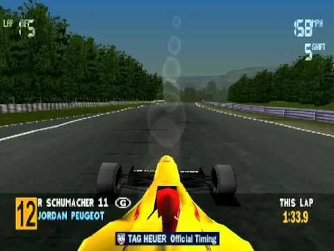 Formula 1 97 Formula 1 97 SpaFrancorchamps Race PS1 YouTube
