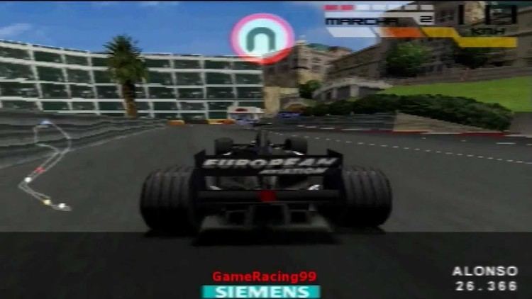 Formula One 2001 (video game) Formula one 2001 PSX Vuelta Fernando Alonso Minardi Monaco HD