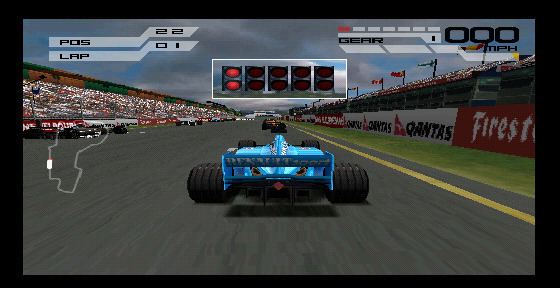 Formula One 2001 (video game) Formula One 2001 PSX Game Playstation Video Game Room