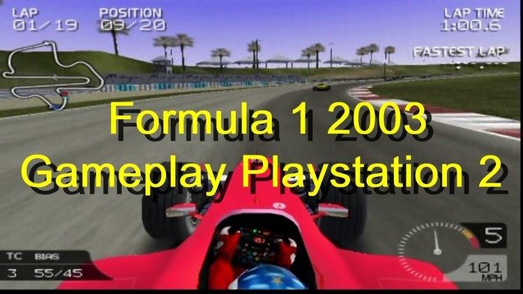 Formula One 2003 (video game) Formula 1 2003 Gameplay PS2 YouTube