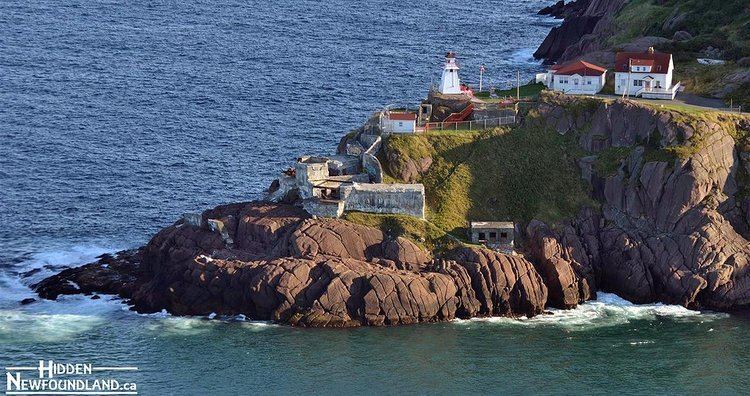 Fort Amherst, St. John's Fort Amherst and Fort Chain Rock