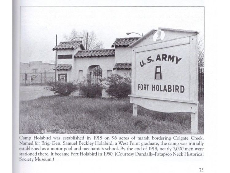 Fort Holabird httpscdnpatchcdncomusers430436201104T800