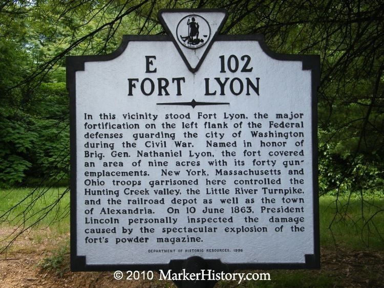Fort Lyon Fort Lyon E102 Marker History