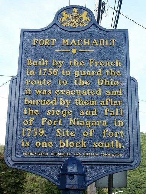 Fort Machault Fort Machault Marker