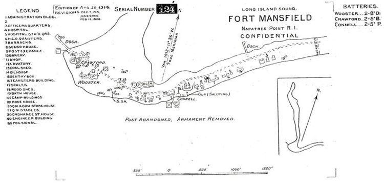 Fort Mansfield Fort Mansfield 1 FortWiki Historic US and Canadian Forts