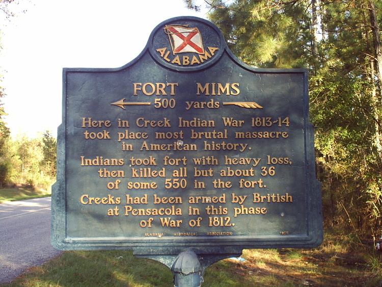 Fort Mims massacre httpsuploadwikimediaorgwikipediaen99bFt