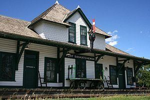 Fort Saskatchewan railway station httpsuploadwikimediaorgwikipediaenthumb7