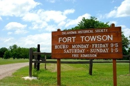 Fort Towson, Oklahoma httpswwwokgovDCSimagesFortTowsonEntryjpg