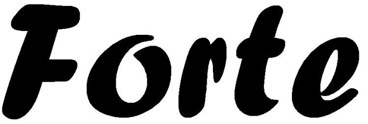 Forte (typeface) httpsuploadwikimediaorgwikipediacommons00
