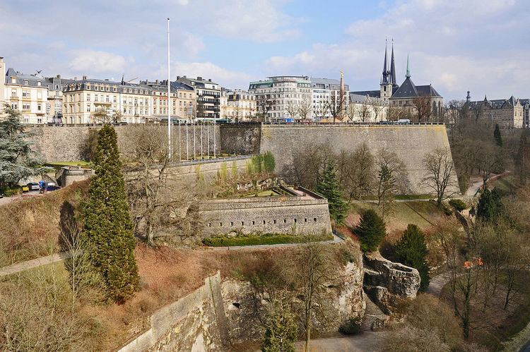 Fortress of Luxembourg FileLuxembourg Fortress from Adolphe Bridge 01jpg Wikimedia Commons