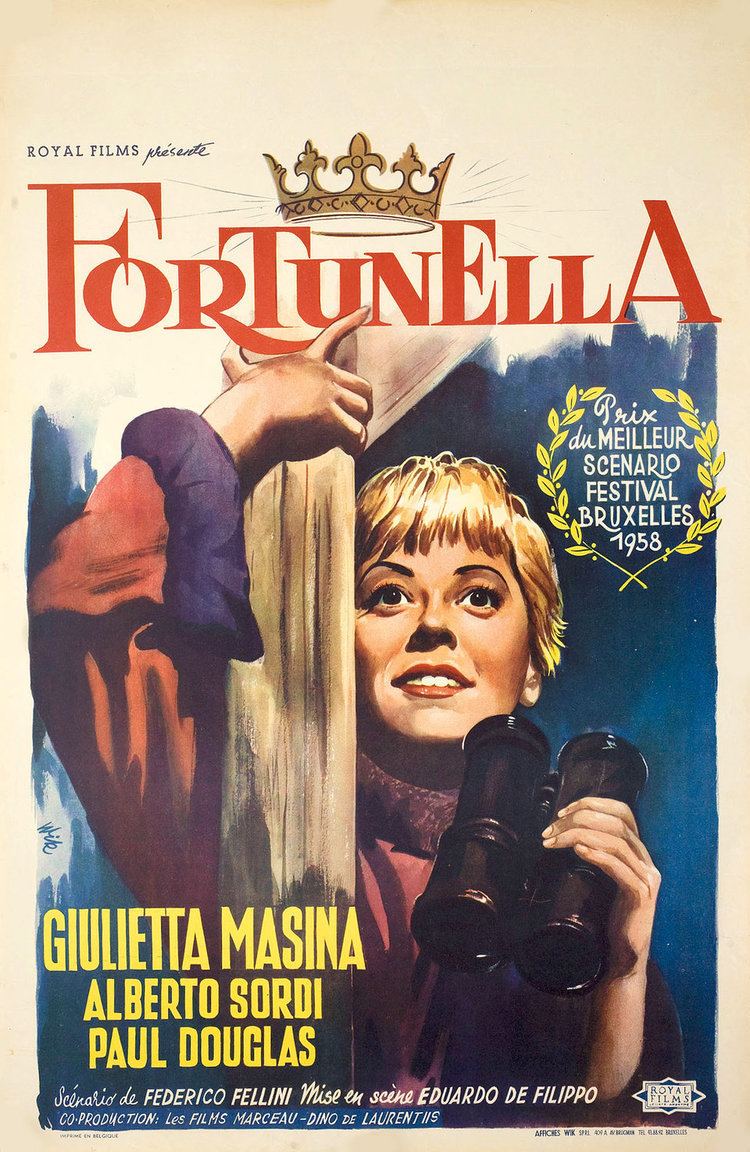 Fortunella (film) Fortunella 1958 Belgian Poster Posteritati Movie Poster Gallery