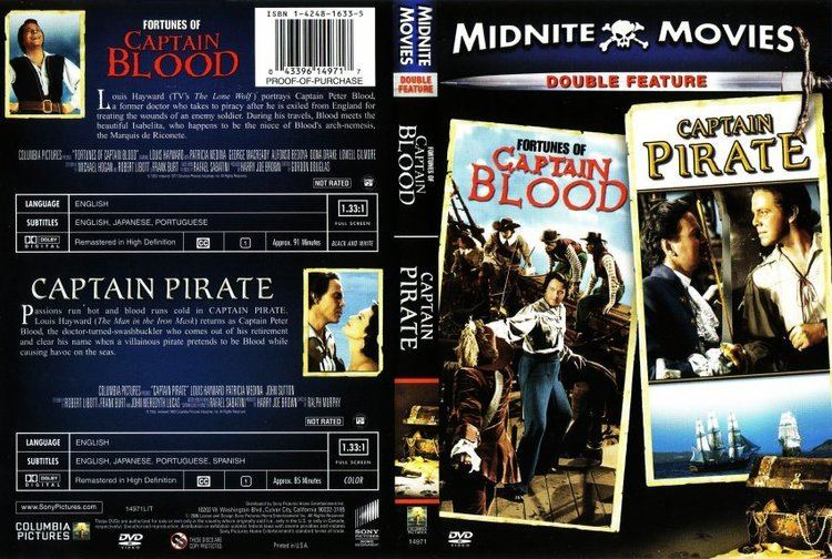 Fortunes of Captain Blood Fortunes of Captain Blood Captain Pirate Movie DVD Scanned
