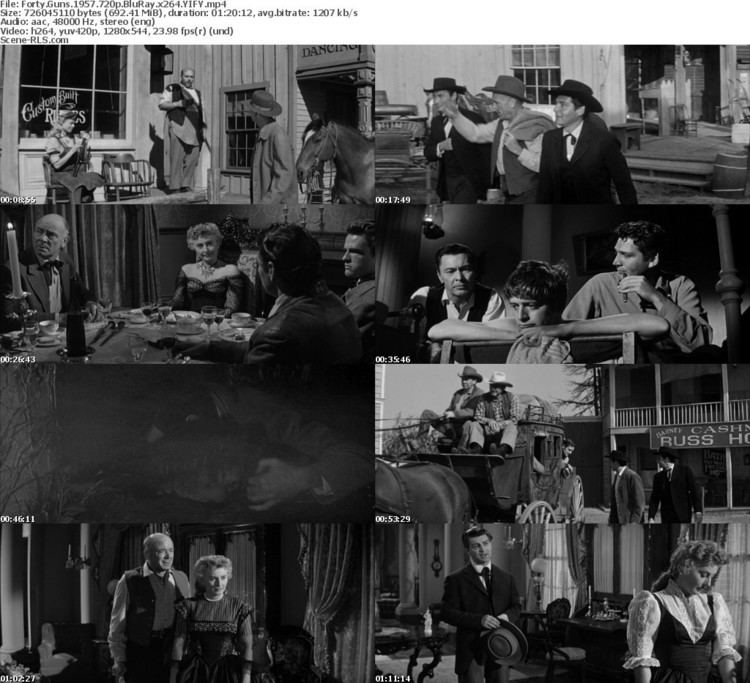 Forty Guns movie scenes Links Screenshot IMDB Forty Guns 1957 