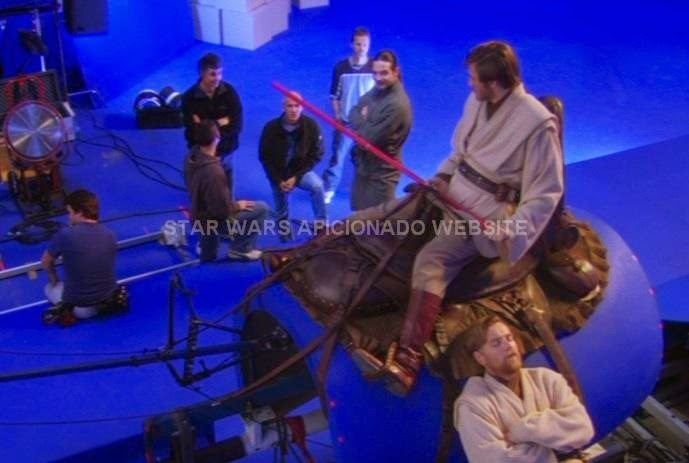 Forty Winks movie scenes In between action rehearsals for EPISODE III at the FOX STUDIOS Australia in 2003 Ewan McGregor enjoys some forty winks time whilst his trusty stunt 