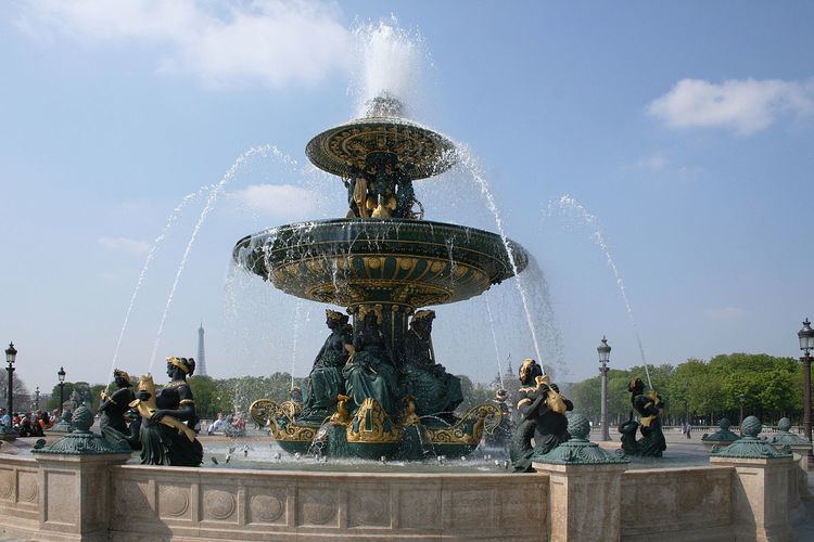 Fountains in Paris